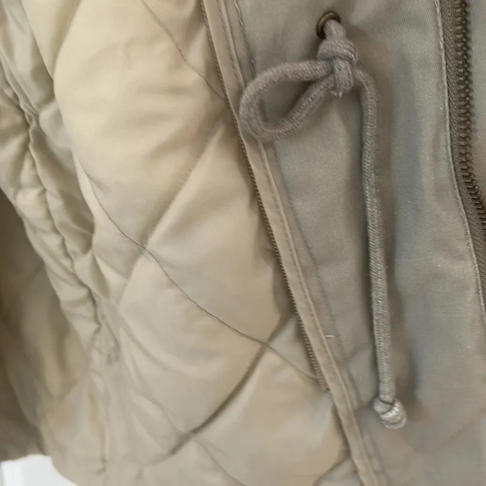 Singirang Khaki field winter fall jacket coat size XL